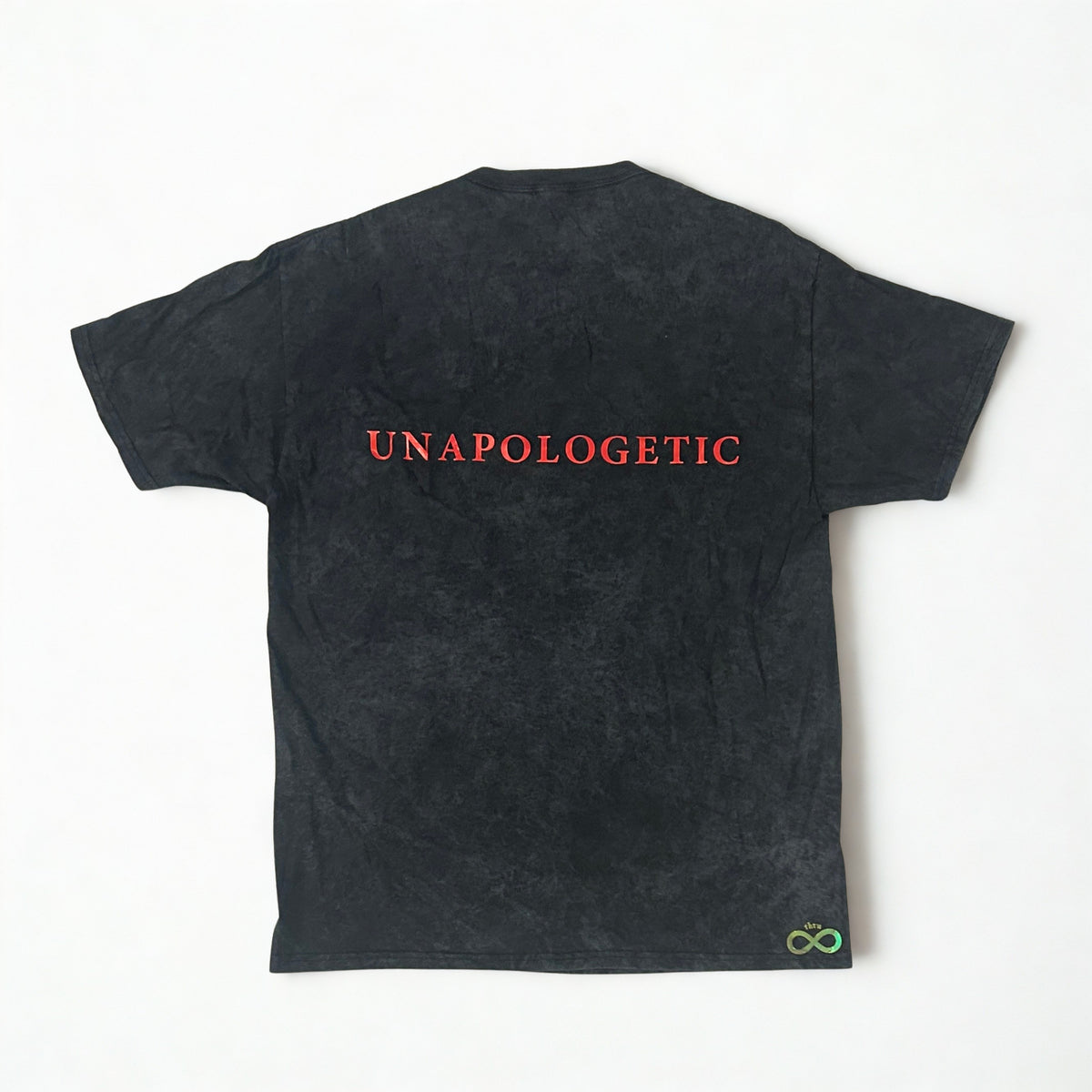 THRU Infinity Unapologetic BLACK T-Shirt