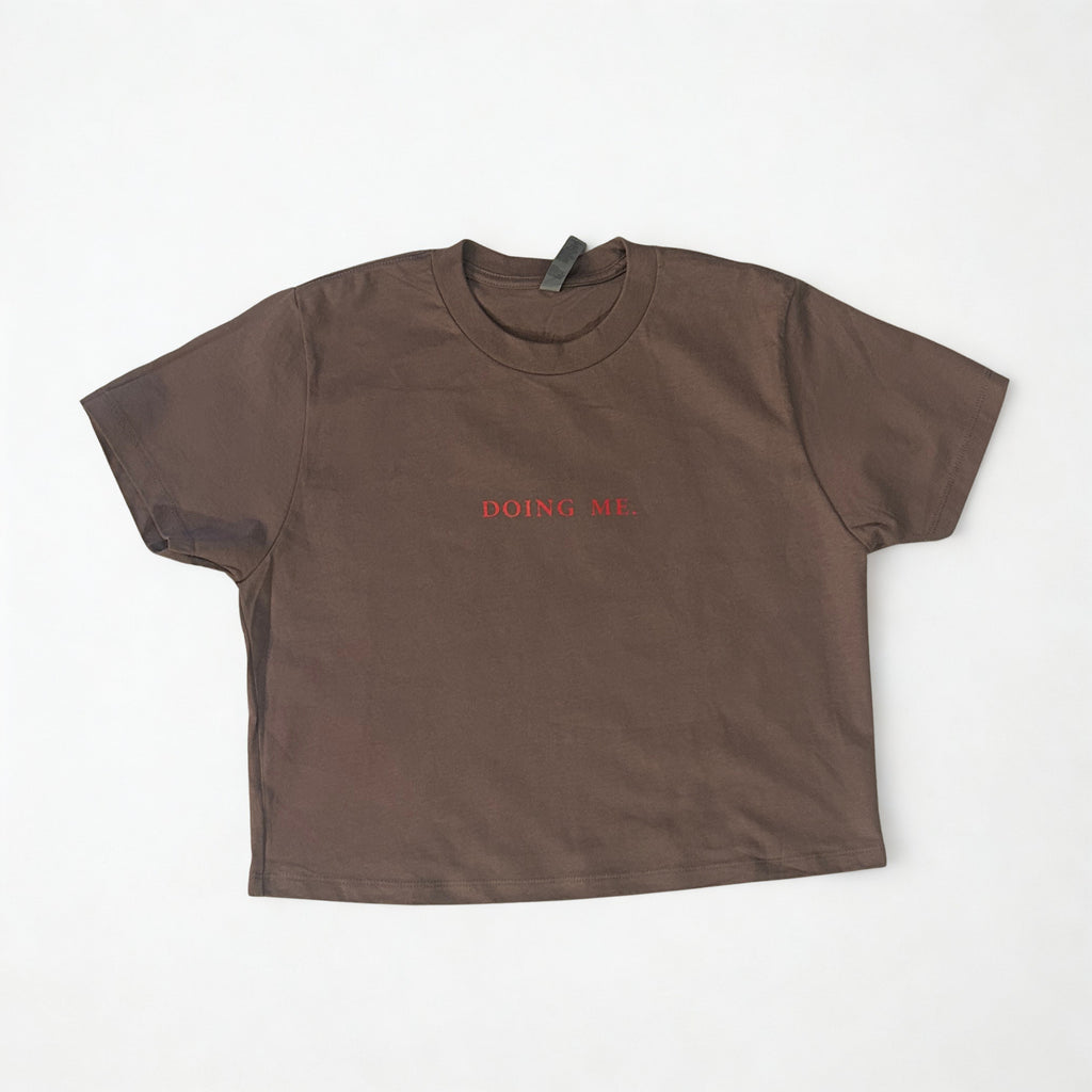 THRU Infinity Unapologetic Women's Crop T-Shirt