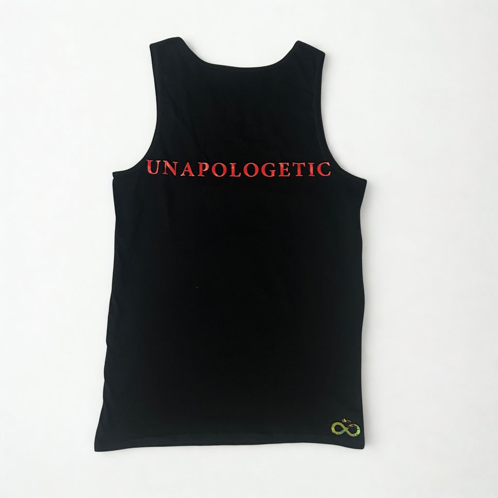 THRU Infinity Unapologetic BLACK Tank Top