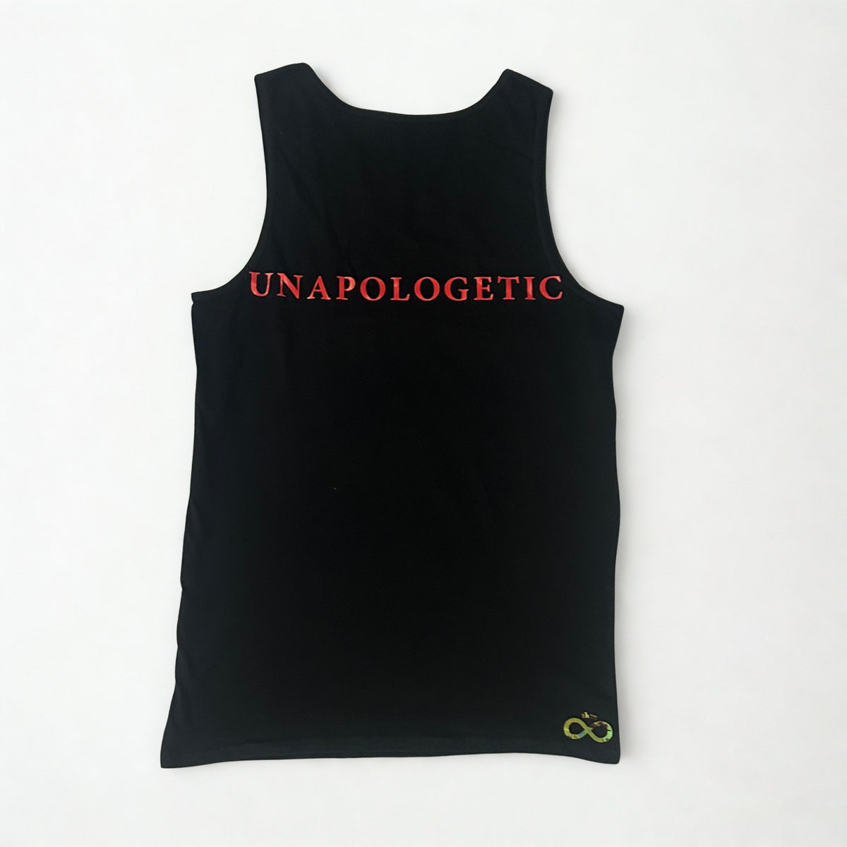 THRU Infinity Unapologetic BLACK Tank Top